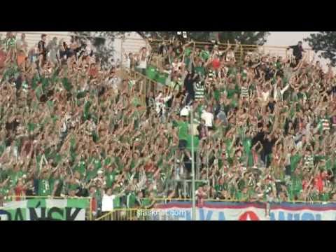 Śląsk Wrocław 2:1 Polonia Bytom 14.08.2009 (Doping kibiców i wydarzenia towarzyszące)