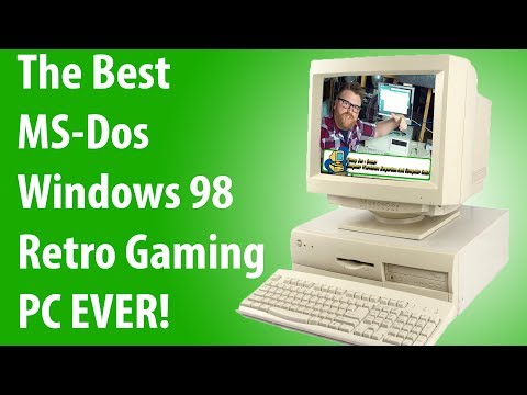 Retro Gaming MS-Dos Windows 98 PC Build