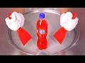 How To Make FANTA WATERMELON Ice Cream Rolls ASMR No Talking