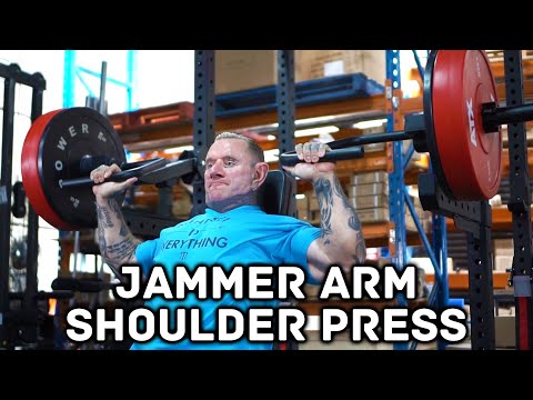 HOW TO: Shoulder Press - ATX® PRX Jammer Arms -  LEE PRIEST