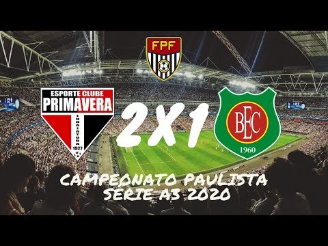 GOLS PRIMAVERA 2X1 BARRETOS CAMPEONATO PAULISTA SÉRIE A3 2020