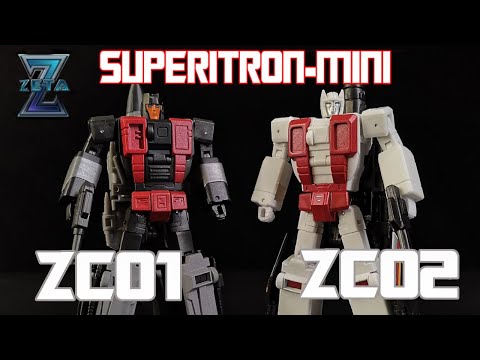 Zeta Toys Superitron-Mini: ZC01 DOWNTHRUST & ZC02 SKYSTRIKE