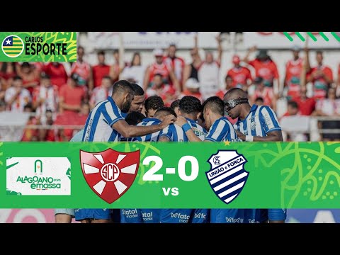 Penedense x CSA.  Campeonato Alagoano 2025, gol e melhores momentos do jogo.