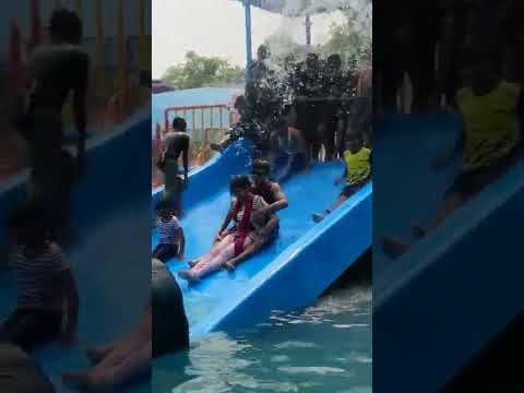 water park hot summer