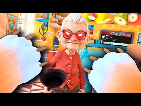 Ich bin eine KATZE geworden... (Oma jagt mich) i am Cat VR Deutsch