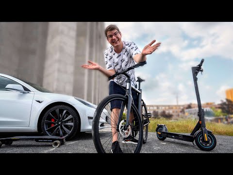 Tesla der Stadt: E-Bike vs. E-Scooter vs. E-Board!