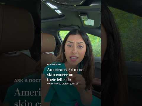 Americans get more skin cancer on their left side. Here's how to protect yourself.