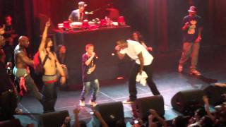Game singing with a young kid knowing all the lyrics live in Amsterdam Melkweg Dec 2011 -