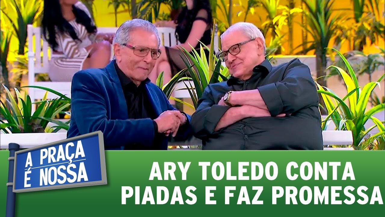 Ary Toledo conta piadas e faz promessa para Cazalbé | A Praça É Nossa (12/10/17)