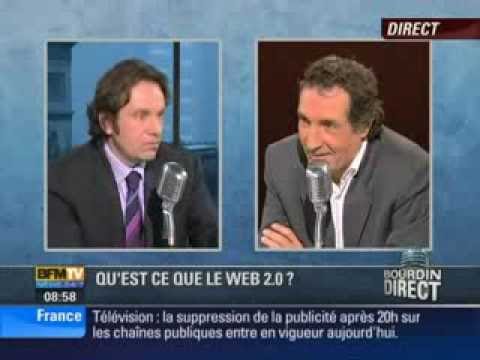 Frédéric Lefebvre - BFM - Qu'est ce que le web 2.0 ? / What is the Web 2.0?