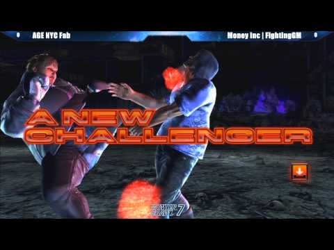 TTT2 Winners Finals AGE NYC Fab vs Money Inc | FightingGM - Winter Brawl 7 Tournament
