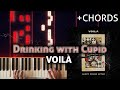 VOILÀ - Drinking with Cupid | Piano Tutorial + Chords