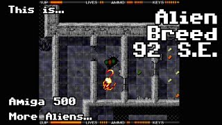 This is Alien Breed 92 Special Edition for the Commodore Amiga