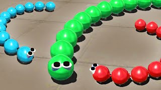 SLITHER.IO IN 3D GAME! (Simple Planes)