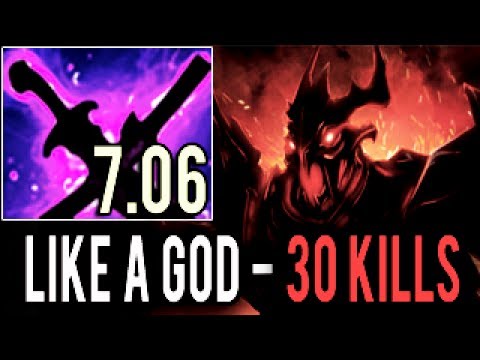 LIKE A GOD - Miracle- Plays Shadow Fiend WITH 30 KILLS 9k MMR Demon Dota 2