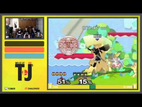 Melee @ Michaels #17: Singles Losers Semis - Hulka (Sheik) vs dinner (Falco/Marth)