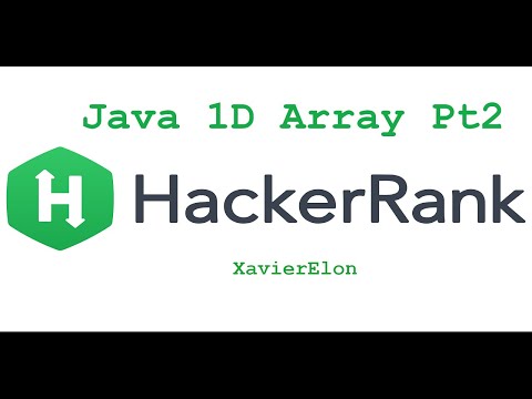 Hackerrank 1d Array Part 2 Solution Explained Java Updated Video In Description