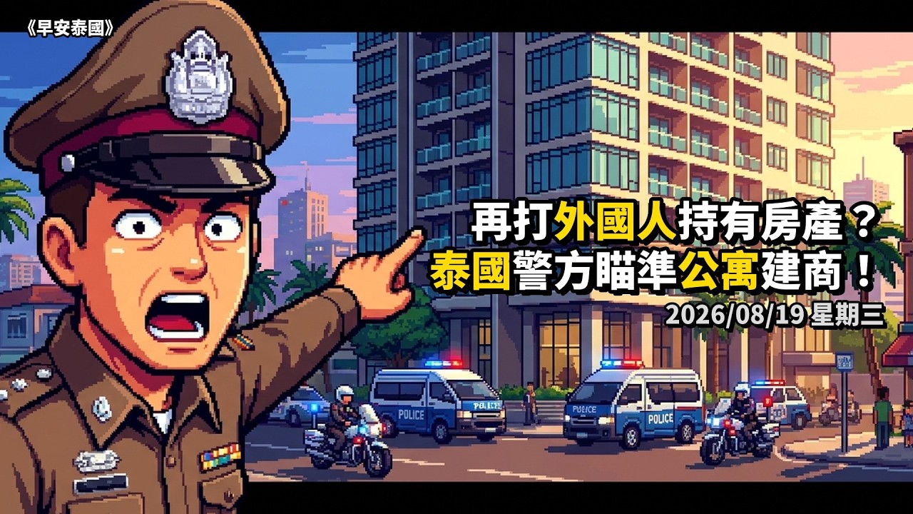 泰國大動作清查外國人房產！擴大調查16府公寓公司，掀起房產界震撼！ episode artwork