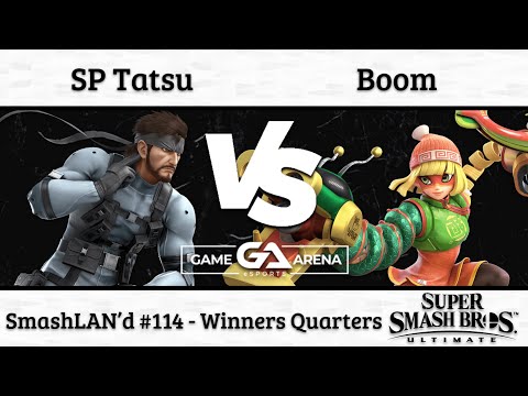 SmashLAN'd 114: SP Tatsu (Snake) vs. Boom (Min Min) - Winners Quarters