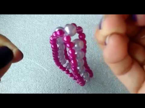 BEADED BRACELET WITH ELASTIC💟NO CLASPS💟EASY FOR BEGINNERS💟DIY