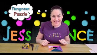 Make a Tangram Puzzle  || Science for Kids at Home