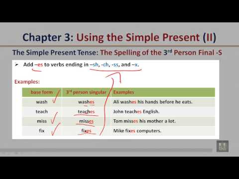 GRAMMAR (113) - Ch-3 : Using the Simple Present Part II
