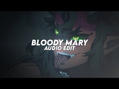 bloody mary (dum dum, da-di-da) - lady gaga [edit audio]