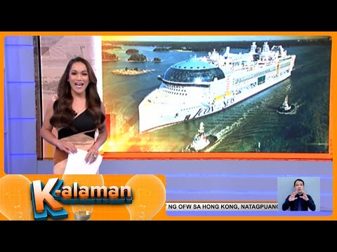 #K-alaman: Pinakamalaking cruise ship, malapit nang maglayag Frontline Pilipinas