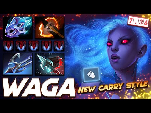7.36 Waga Vengeful Spirit New Carry Style - Dota 2 Pro Gameplay [Watch & Learn]