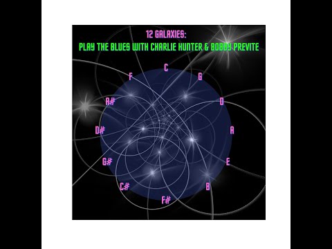 BLUES in B @from30 bpm  12 GALAXIES: Play the Blues with Charlie Hunter and Bobby Previte