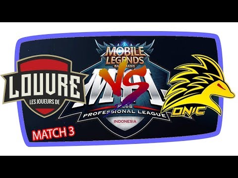 LOUVRE VS ONIC MATCH 3 MPL SEASON 2