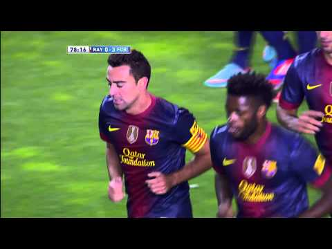 La Liga | Gol de Xavi (0-3) en el Rayo Vallcano - FC Barcelona | 27-10-2012 | J9