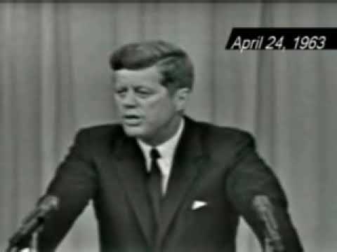 President John F. Kennedy's 54th News Conference. April 24, 1963