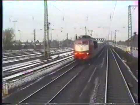 Führerstandsfahrt  Stuttgart - Mainz - Stuttgart 24.11.1996
