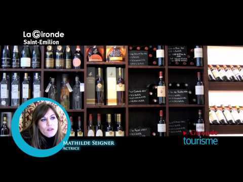 Mathilde Seigner aime la Gironde et Saint-Emilion