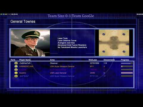 Generals Zero Hour - GooGle/Crazy VS Size/Logica - BO13 Challenge