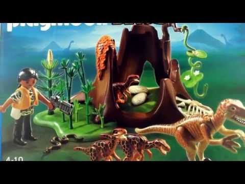 Playmobil Velociraptor Dinosaur - Playmobil Dinos Velociraptors and Deinonychus 5233