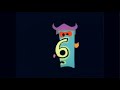 Sesame Street Abstract Number Count 6