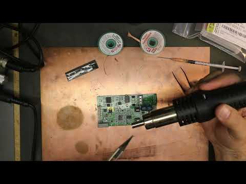 How to use a 996D or 858D Surface Mount Rework Station
