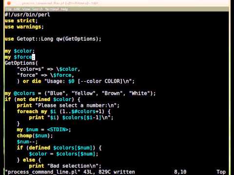 Beginner Perl Maven tutorial: 4.23 - Solution: improve the color selector force