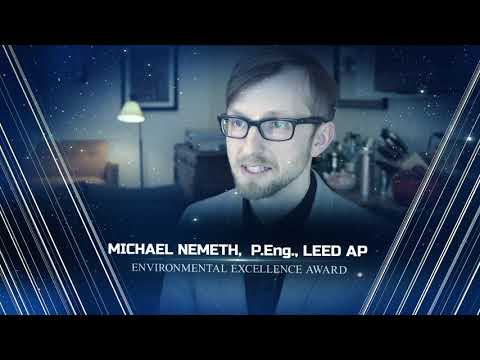 APEGS 2020 Environmental Excellence Award - Michael Nemeth, P.Eng., Leed AP