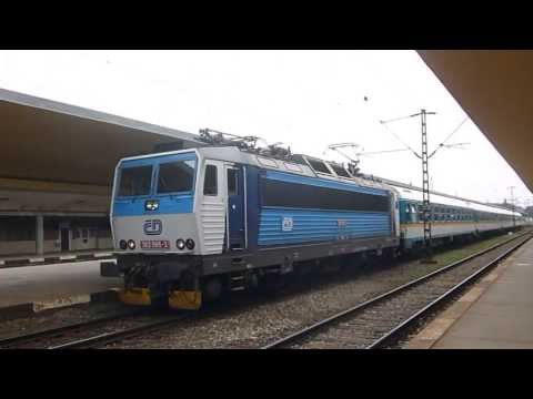 ČD 362.085 - Odjezd vlaku Ex 357 Jan Hus - Praha-Smíchov, 20.7.2013