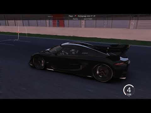 Driving the Koenigsegg Jesko Mod By RTM at Spa