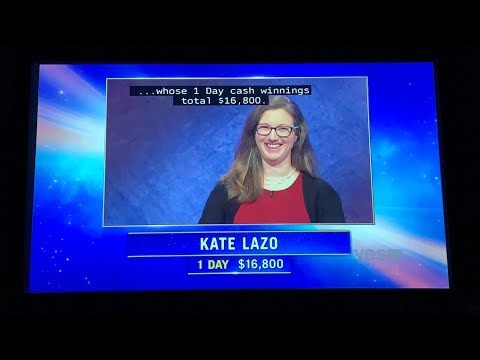 Jeopardy, intro - Kate Lazo Day 2 (11/13/20)