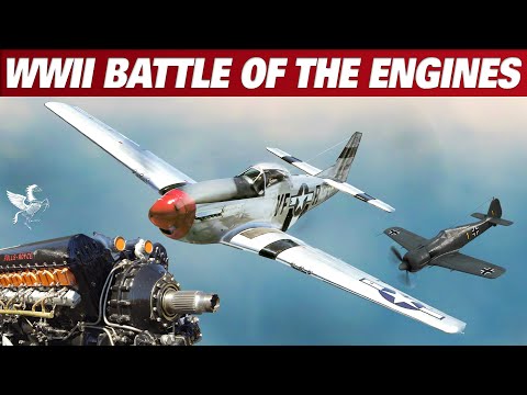 From The Focke-Wulf Fw 190 To The P-51 Mustang | WWII Battle Of The Engines | Engineering Pioneers