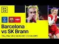 FC Barcelona - SK Brann | UEFA Women’s Champions League 2023-24 Kvartfinale 2.kamp Hele Kampen