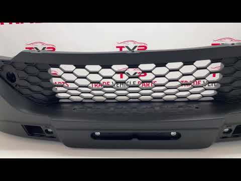 For Iveco Daily 2014-2019 Front Bumper With PDC & Washer Holes video