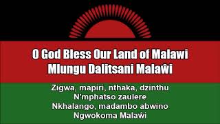 O God Bless Our Land of Malawi + Mlungu Dalitsani Malaŵi (National Anthem in Nightcore With Lyrics)