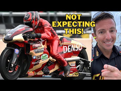 SHOCKING Round of Pro Stock Motorcycle Qualifying