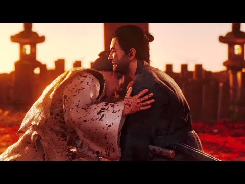 Ghost of Tsushima - Ending: Jin kills Lord Shimura (Japanese dub)